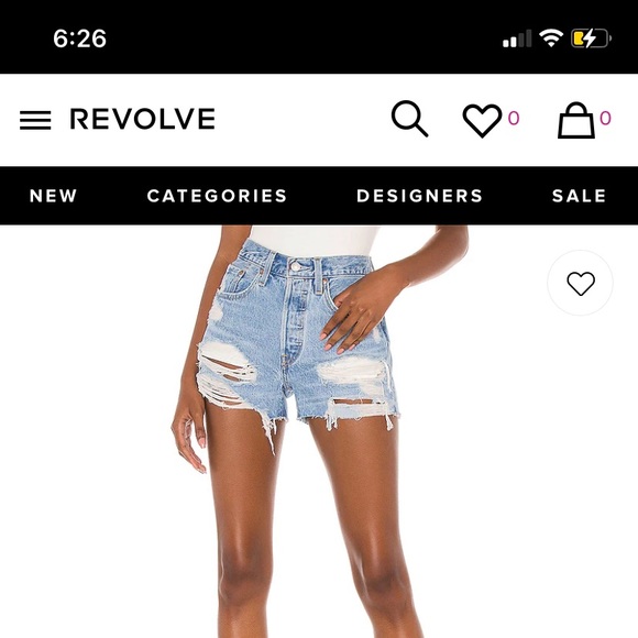 Levi’s 501 Shorts - Picture 2 of 5